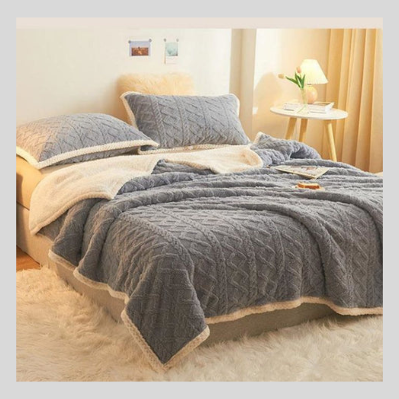 Couette en velours double face