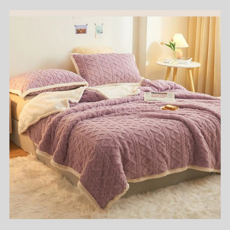 Couette en velours double face