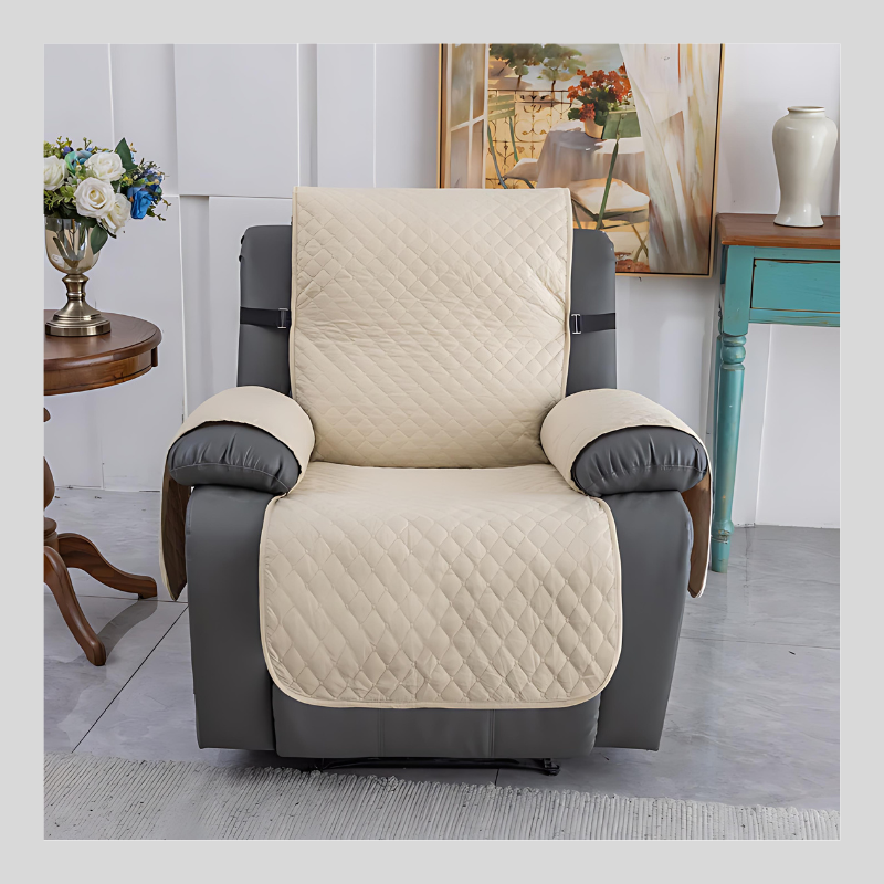 Housse de fauteuil inclinable antidérapante