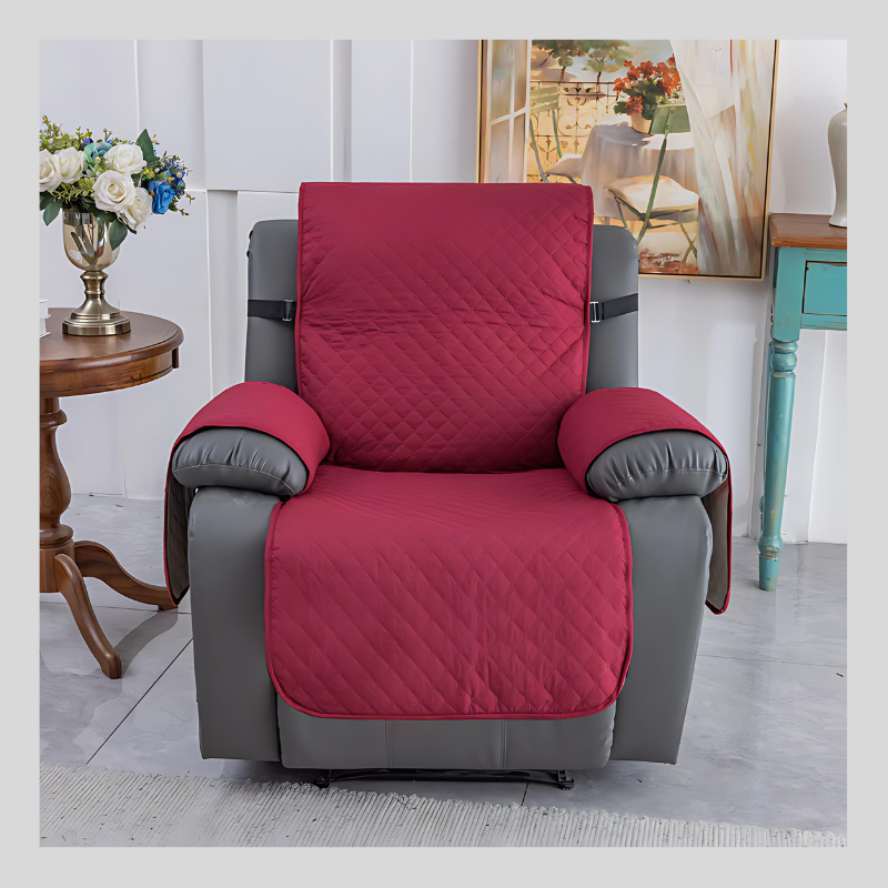 Housse de fauteuil inclinable antidérapante