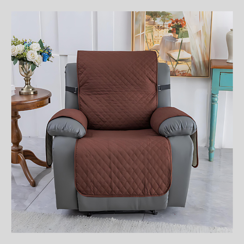 Housse de fauteuil inclinable antidérapante