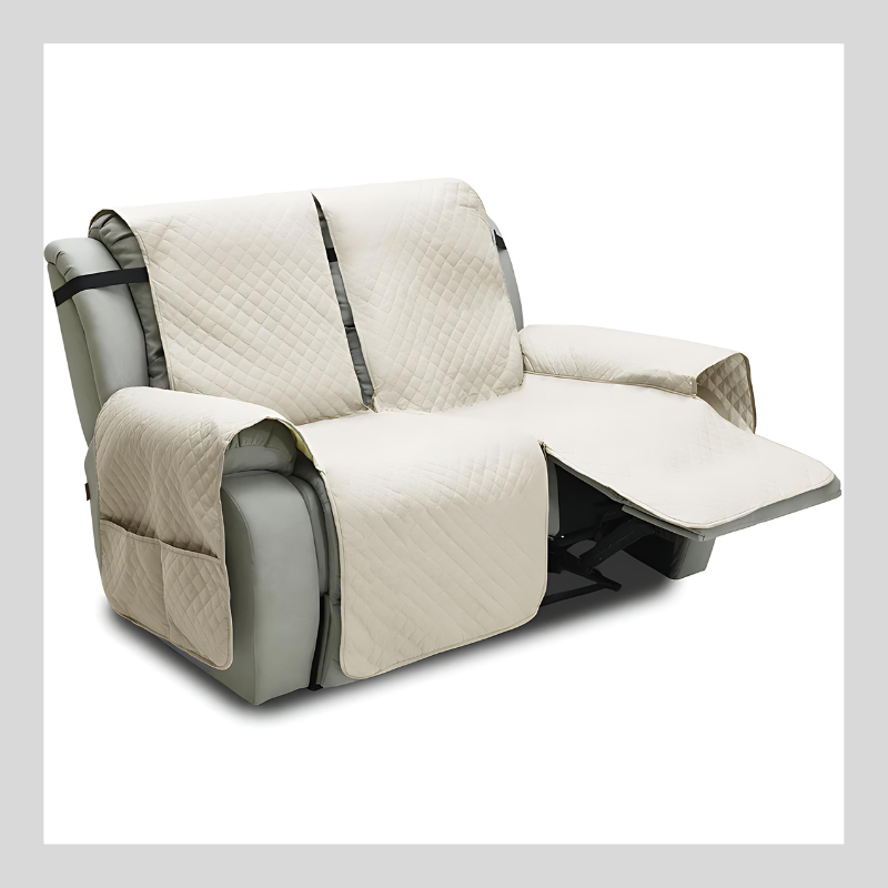 Housse de fauteuil inclinable antidérapante