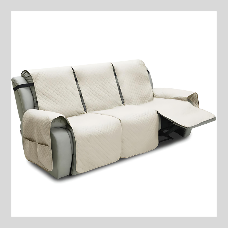 Housse de fauteuil inclinable antidérapante
