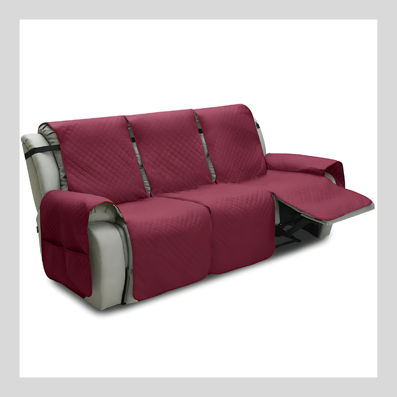 Housse de fauteuil inclinable antidérapante