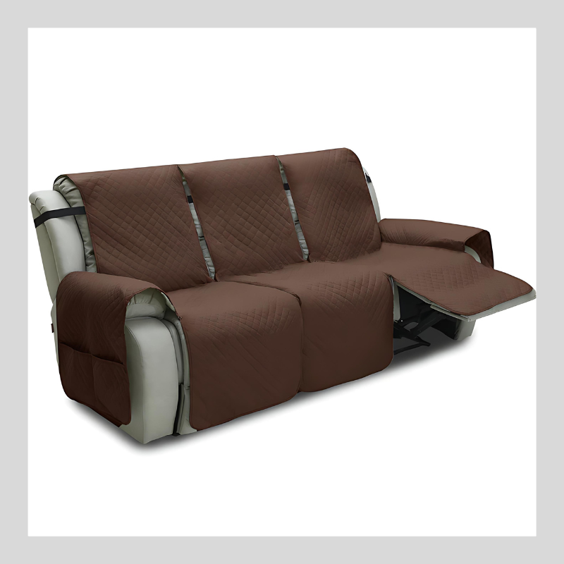 Housse de fauteuil inclinable antidérapante