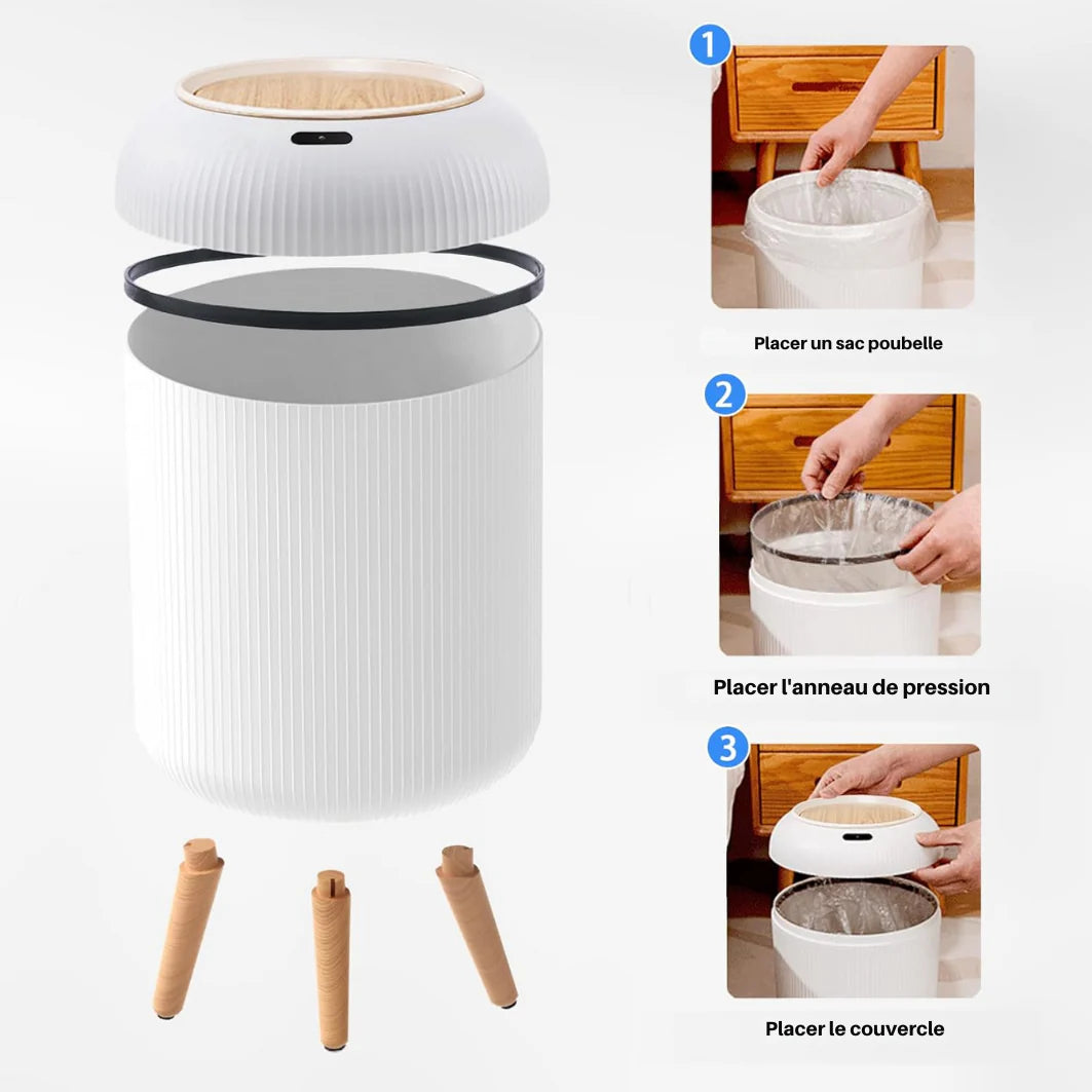 Poubelle Automatique Intelligente – Hygiène & Confort au Quotidien