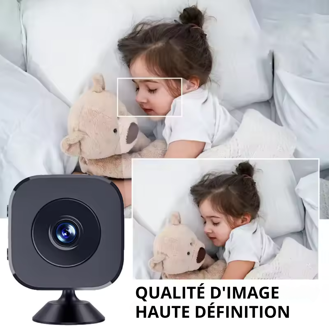 Sécurisez Votre Espace en Toute Simplicité avec Notre Mini Caméra Sans Fil