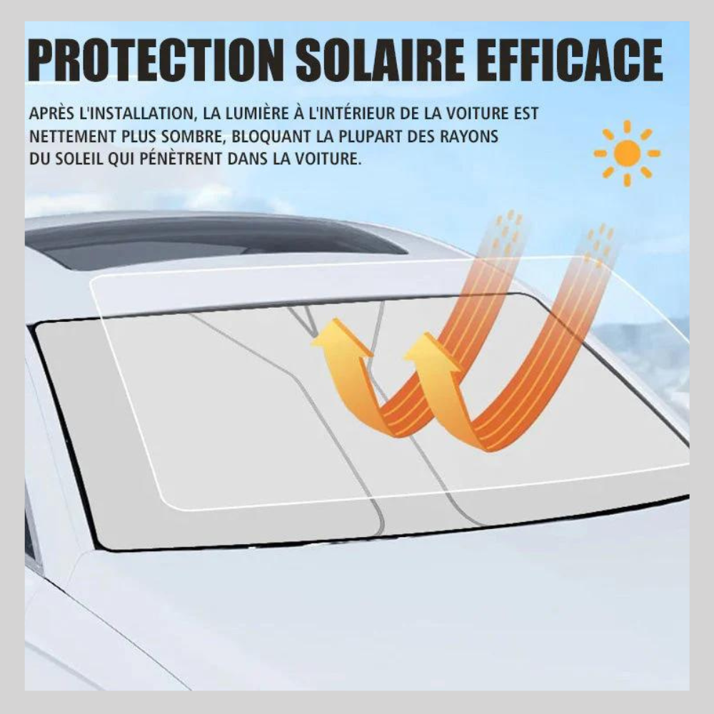 Pare-soleil pliable pour pare-brise