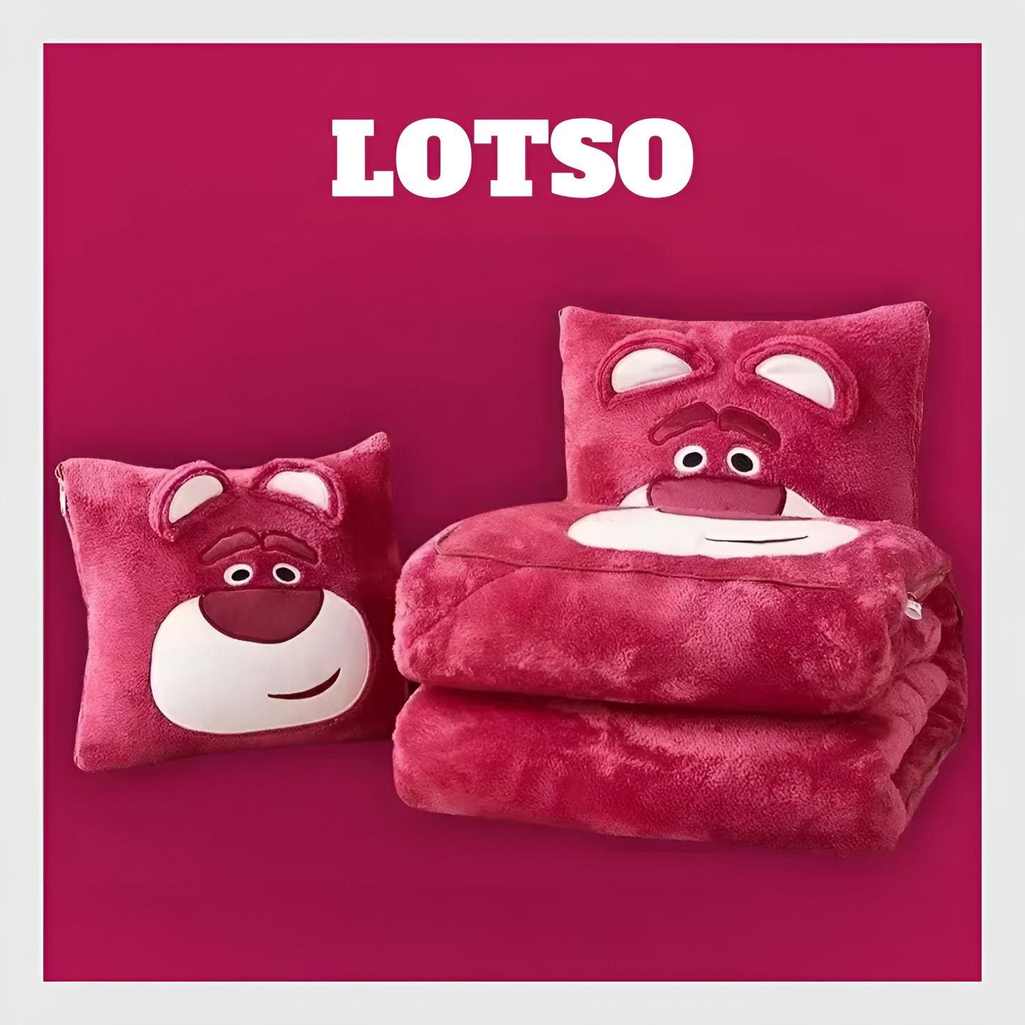 l’Oreiller et Couverture 2-en-1 Stitch -Quebecool™