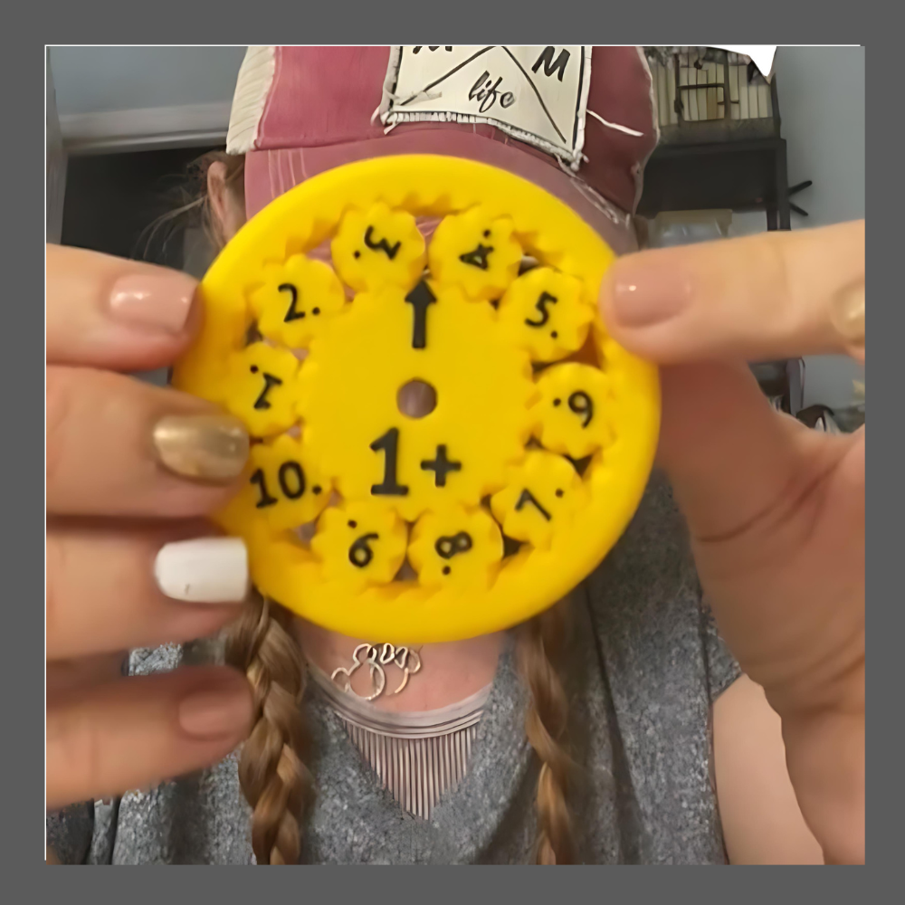 Toupie pour l'apprentissage des maths Quebecool™
