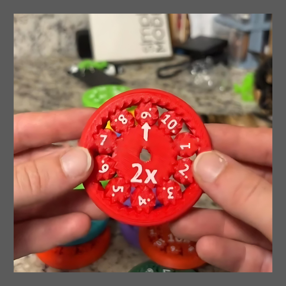 Toupie pour l'apprentissage des maths Quebecool™