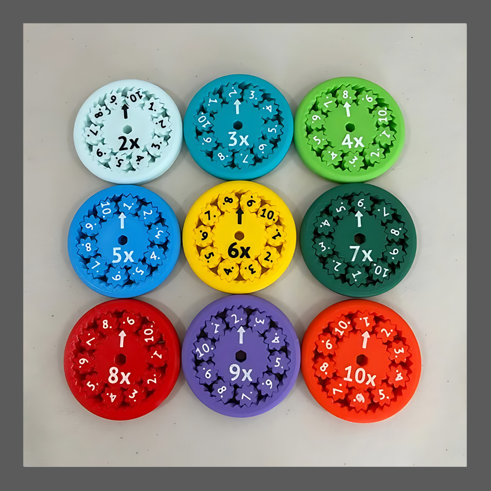 Toupie pour l'apprentissage des maths Quebecool™