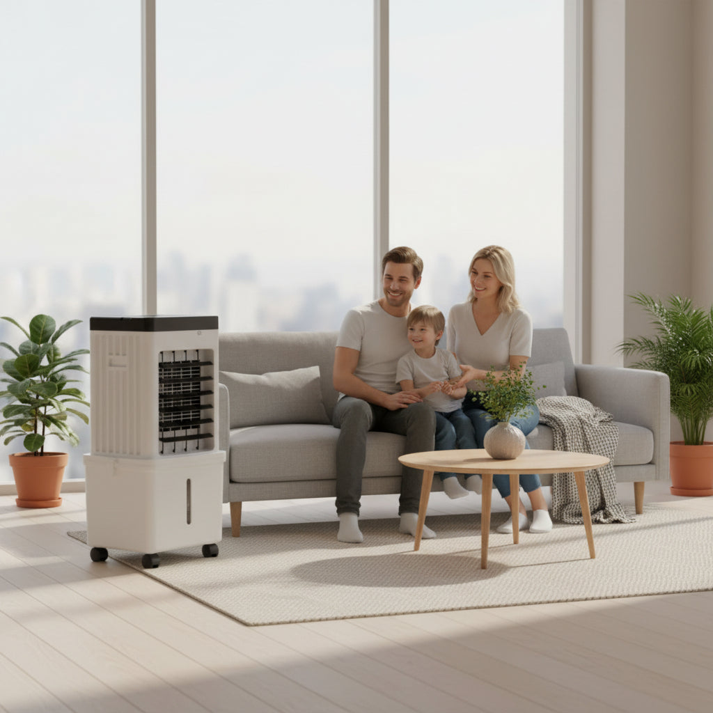 NordFrais Airéo™ | Rafraîchisseur d’air mobile 3-en-1