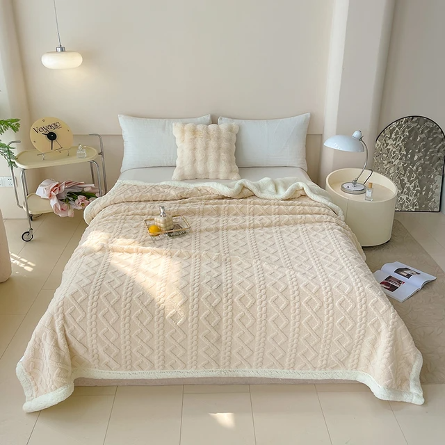 Couette en velours double face