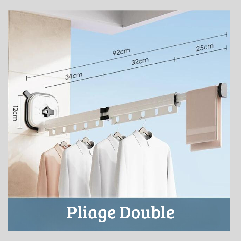 SmartDry™ séchoir mural pliable