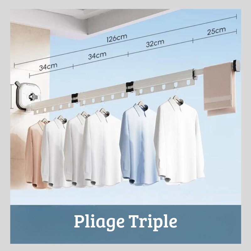 SmartDry™ séchoir mural pliable