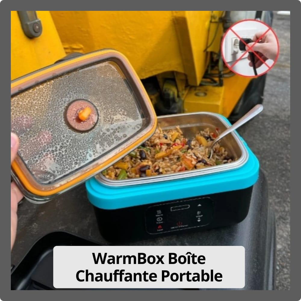 WarmBox™ – Boîte Chauffante Portable