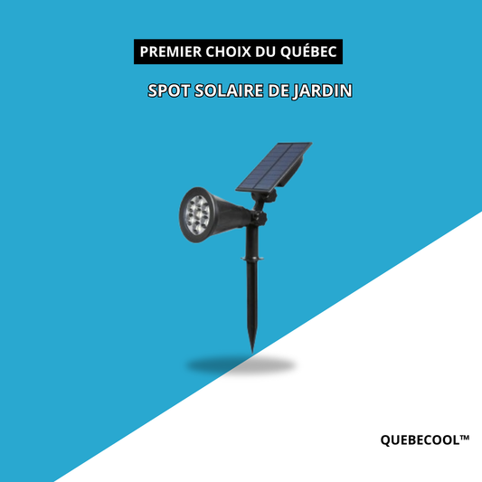 Spot Solaire de Jardin – Illuminez vos Soirées sans Effort