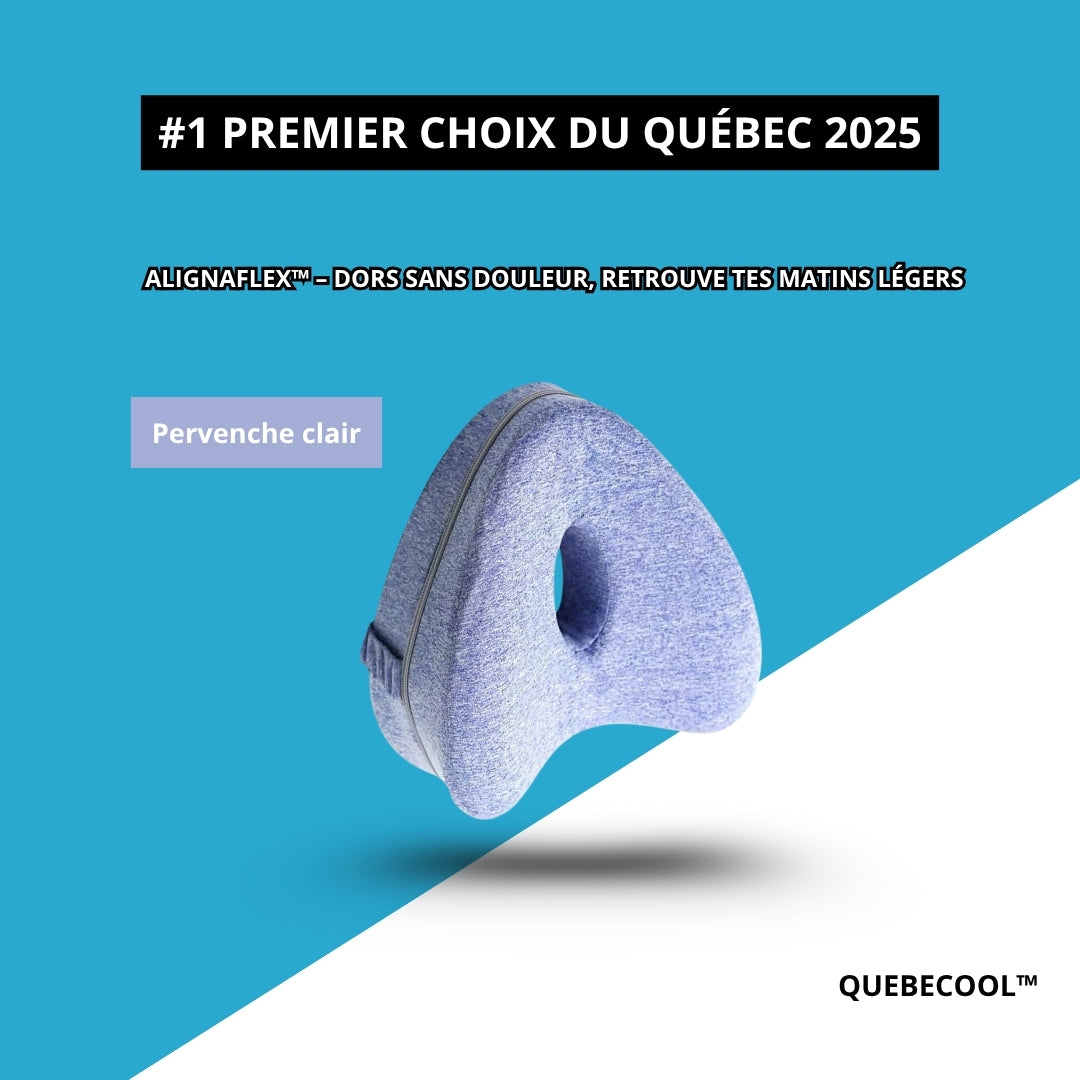 AlignaFlex™ – Dors sans douleur, retrouve tes matins légers