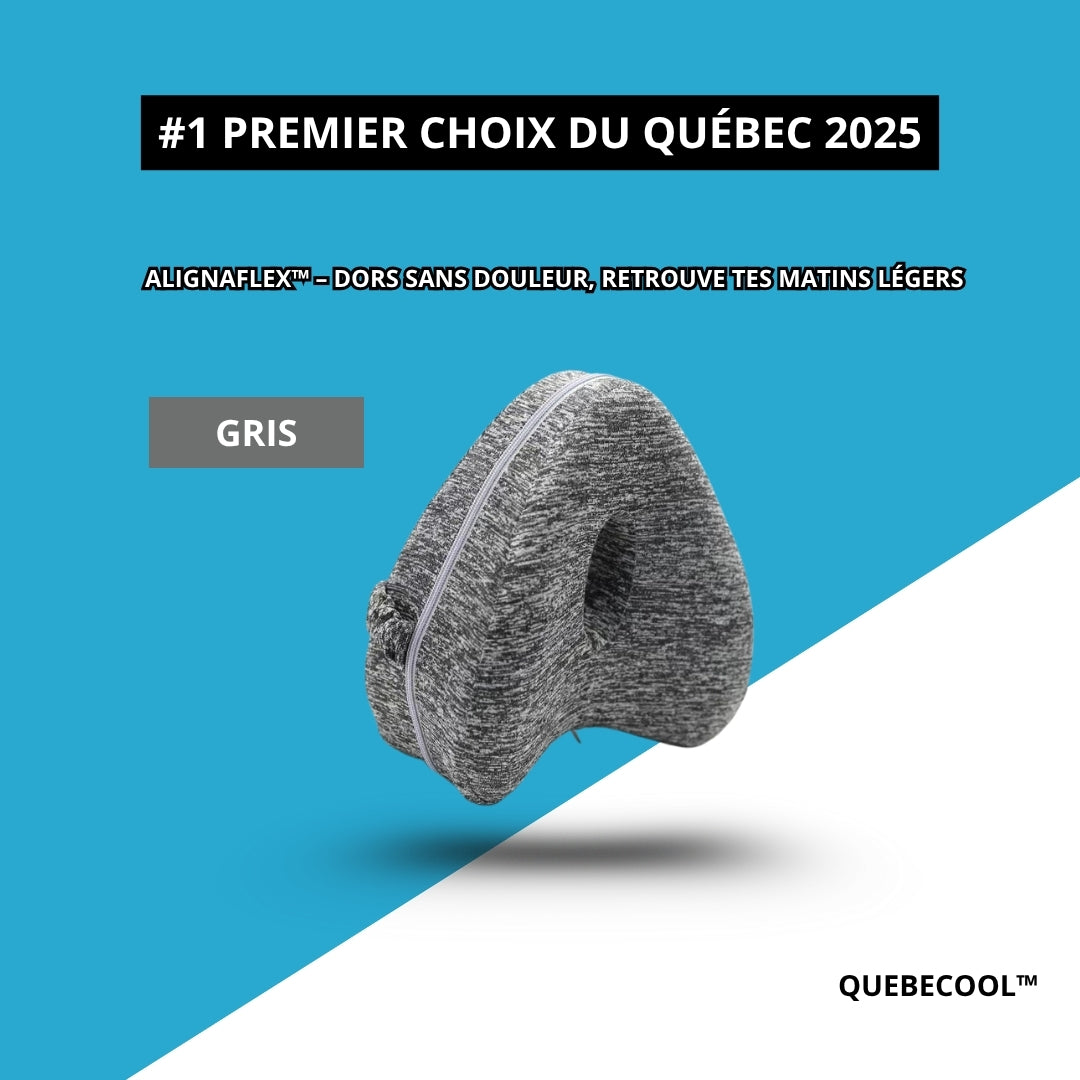 AlignaFlex™ – Dors sans douleur, retrouve tes matins légers