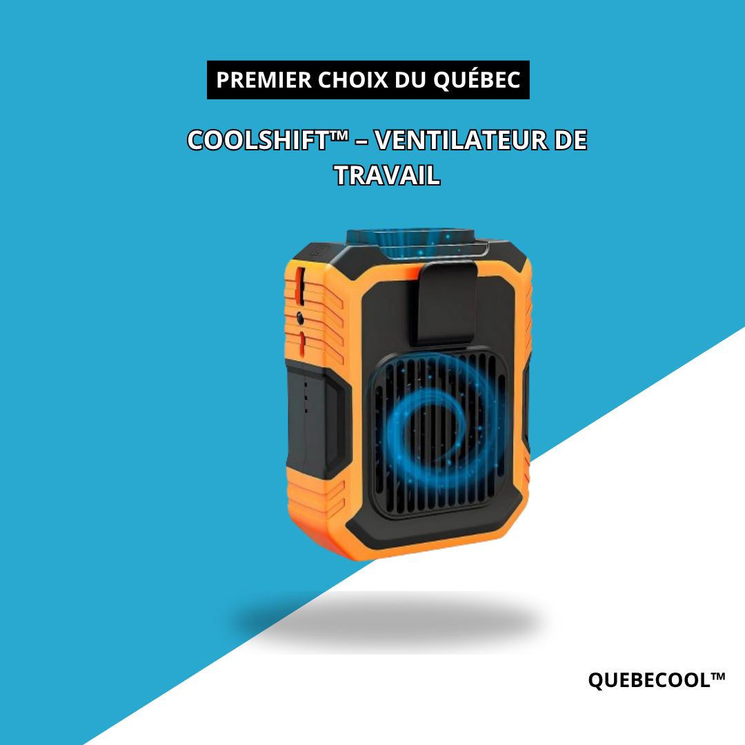 CoolShift™ – Ventilateur de travail