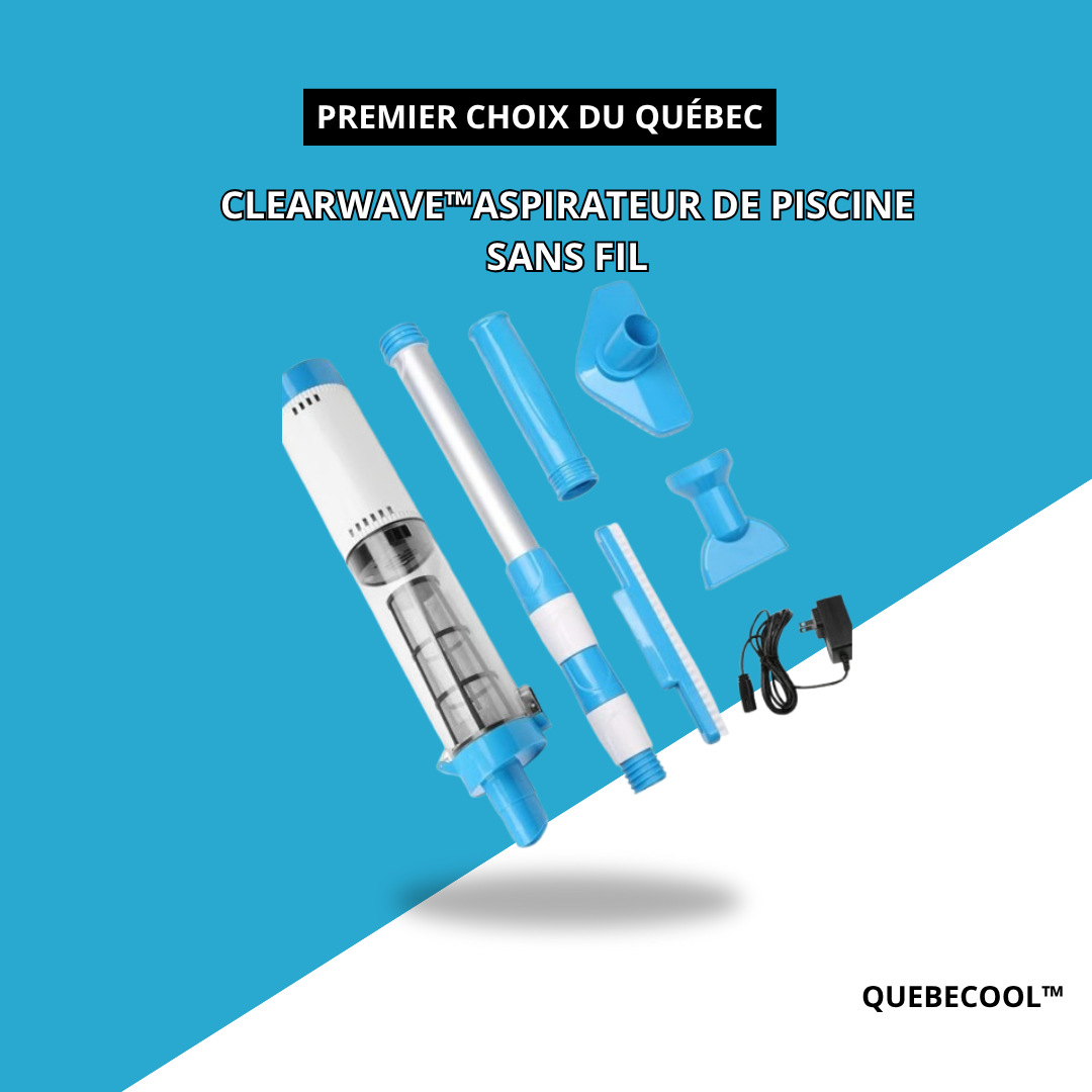 ClearWave™Aspirateur de piscine sans fil