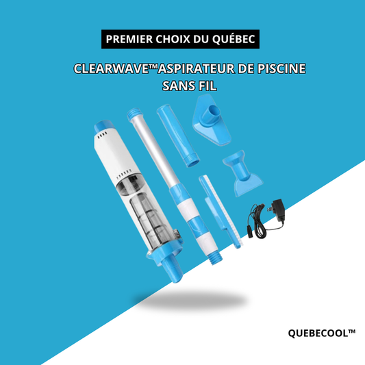 ClearWave™Aspirateur de piscine sans fil