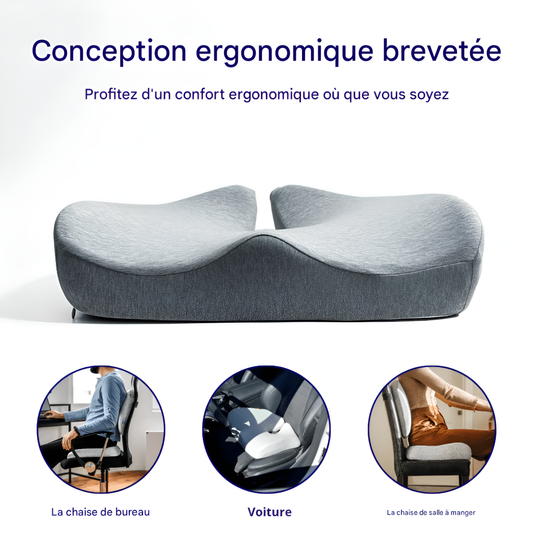 confortPlus™ - Coussin Ergonomique Latéral pour un Confort et un Soulagement Durable