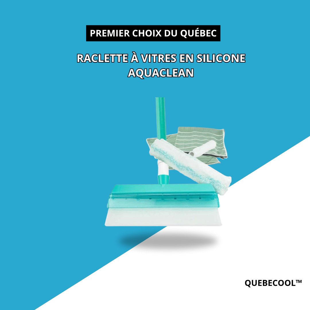 Raclette à vitres en silicone Aquaclean