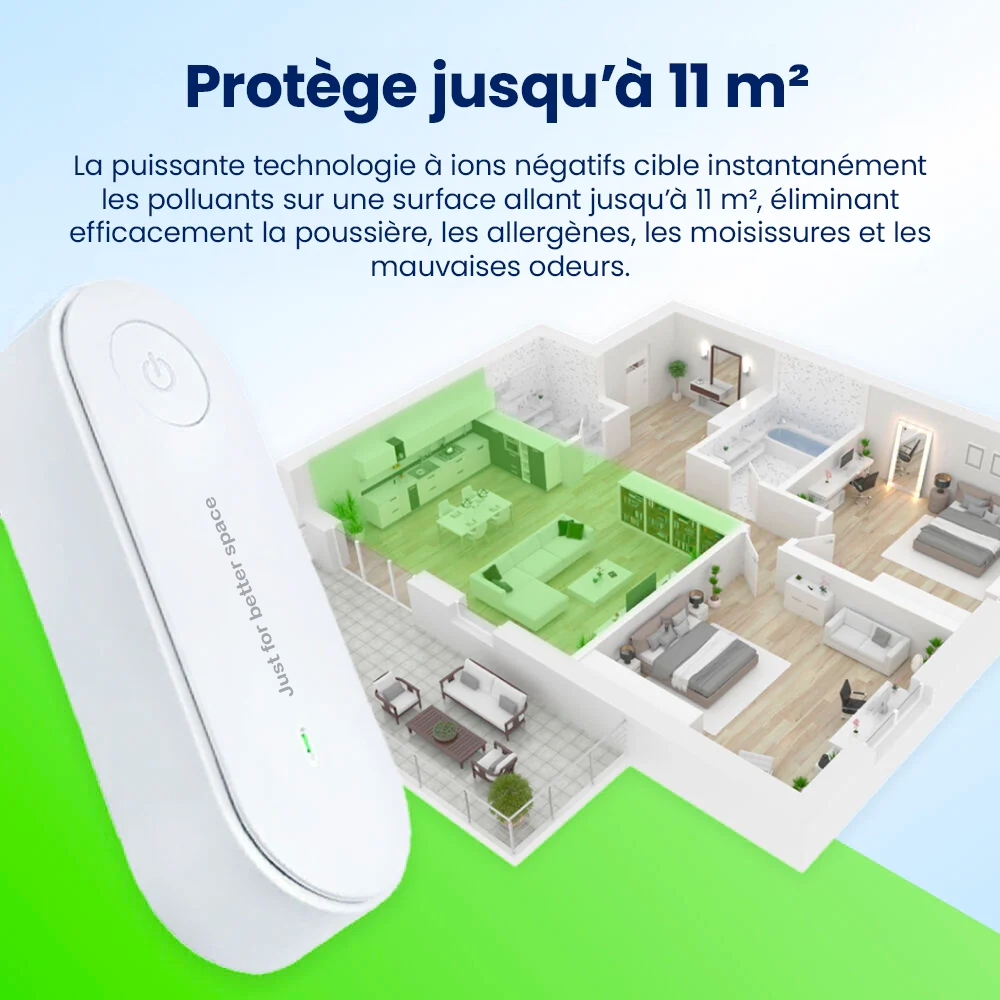 ClainAir™-Purificateur d'air ionic
