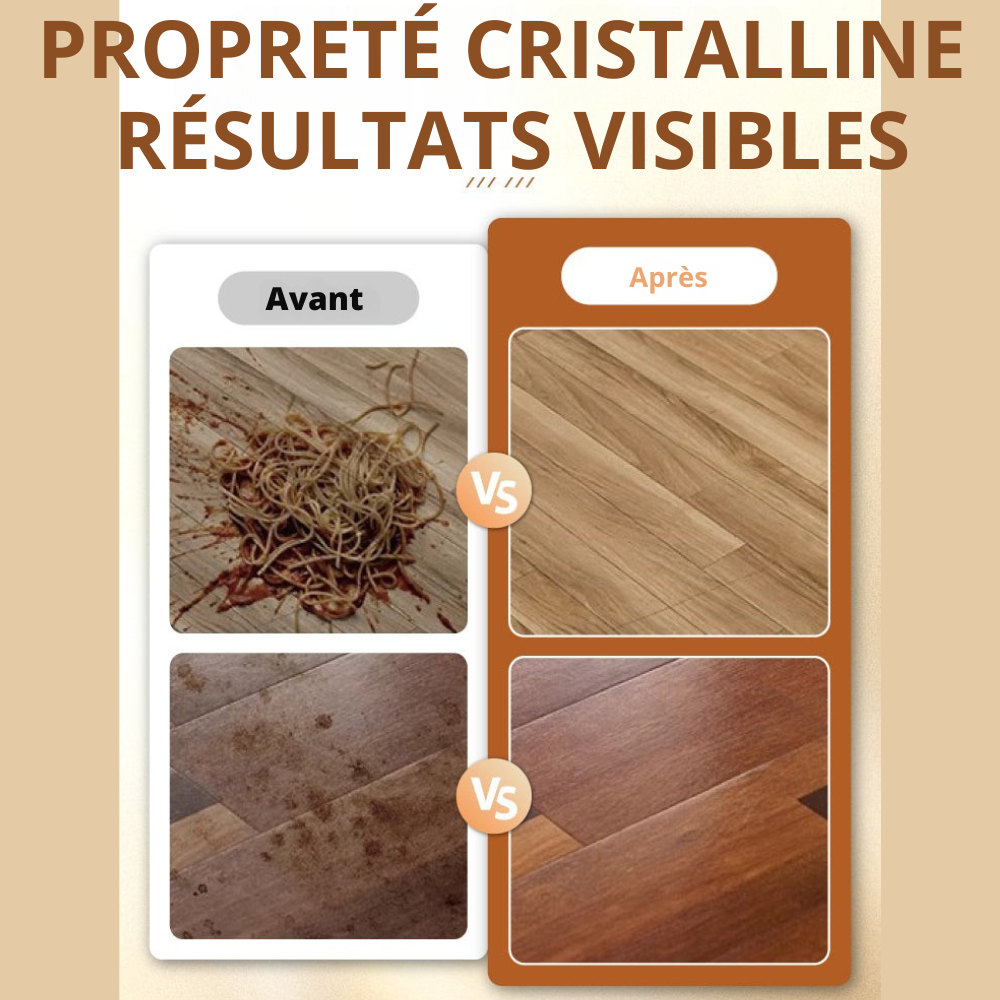 Brillantage – Ensemble 2 Bouteilles Soin Protecteur pour Bois
