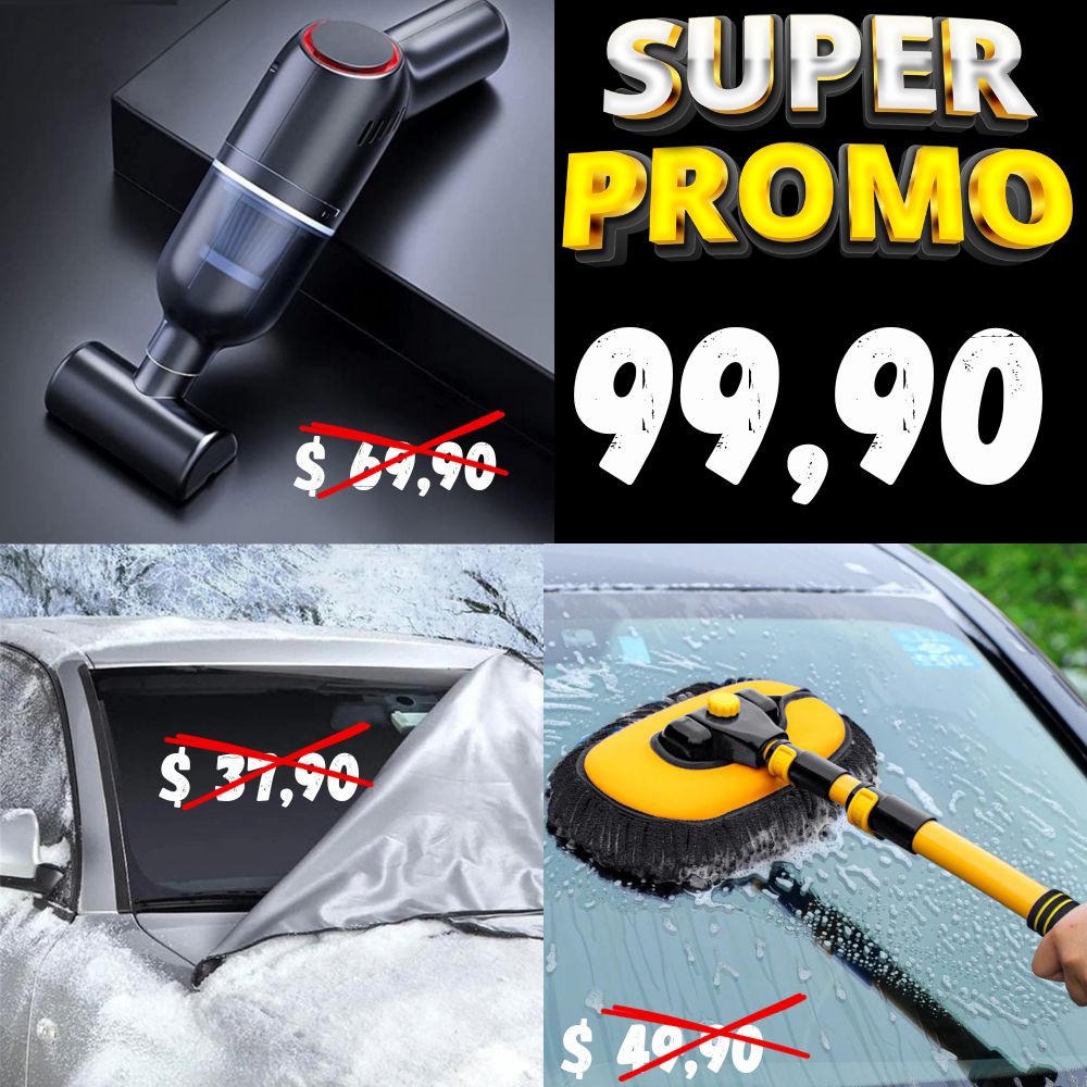 Ensemble 3 en 1 pour entretien Auto