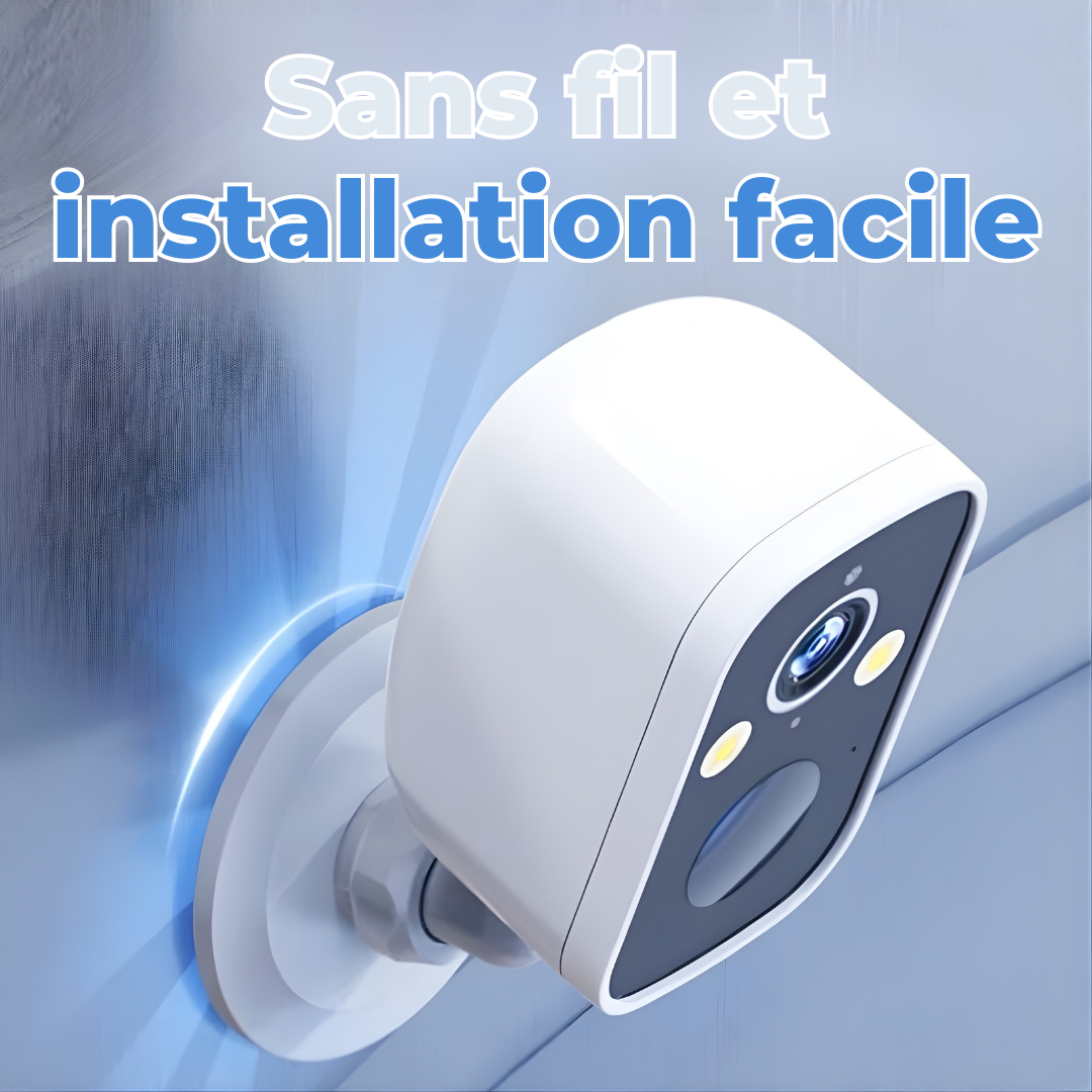 VeilleMax Pro 500 — Caméra Extérieure Sans Fil Longue Durée