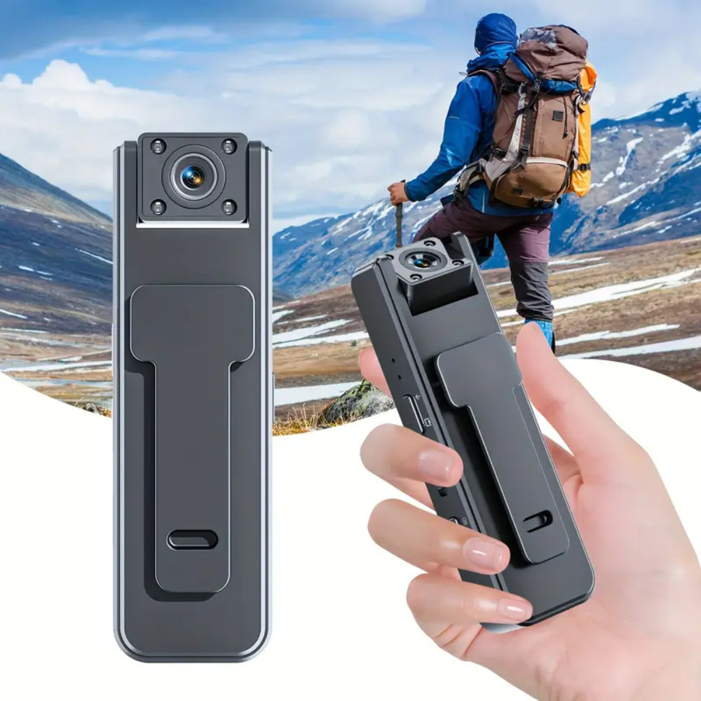 VisionCam™ – Mini Caméra 1080P Ultra-Claire