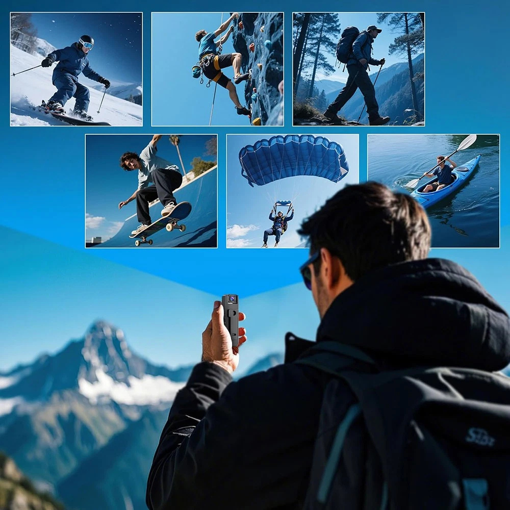 VisionCam™ – Mini Caméra 1080P Ultra-Claire