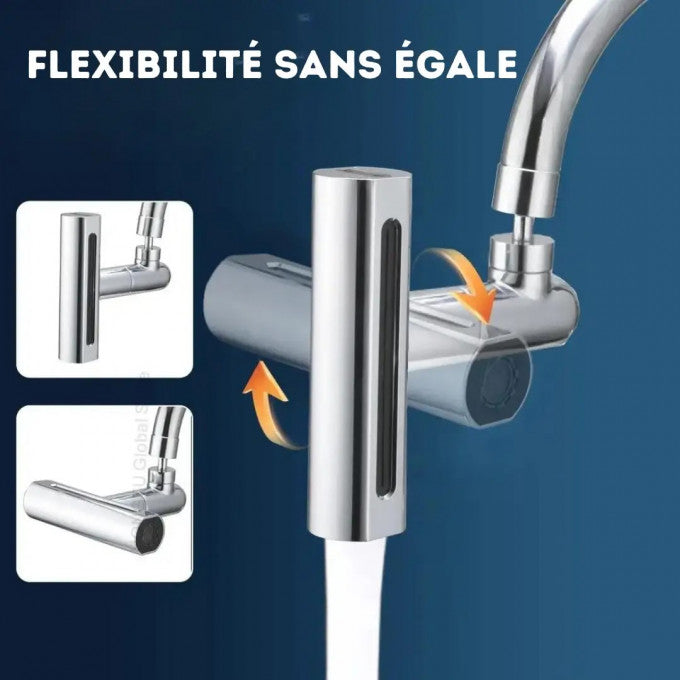 Embout de robinet rotatif