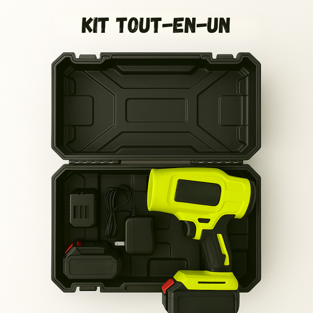 AeroFlex™ – Souffleur Sans Fil Ultra-Léger & Polyvalent