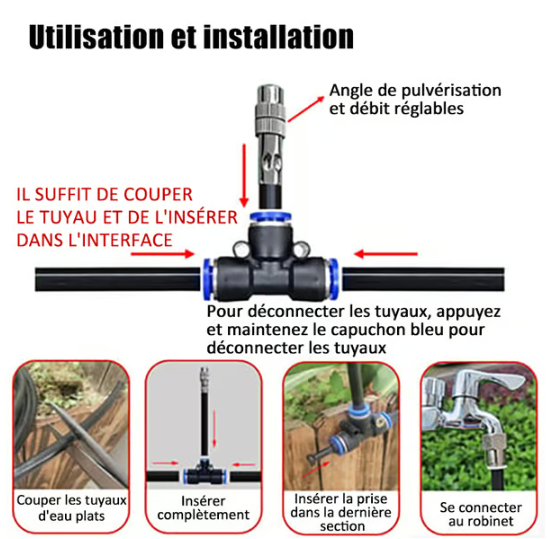 AquaGard™ – Système d'Irrigation Goutte-à-Goutte