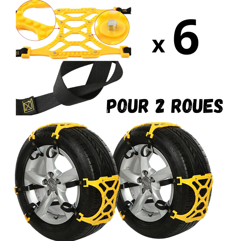 Chaînes antidérapantes pour pneus de Voiture