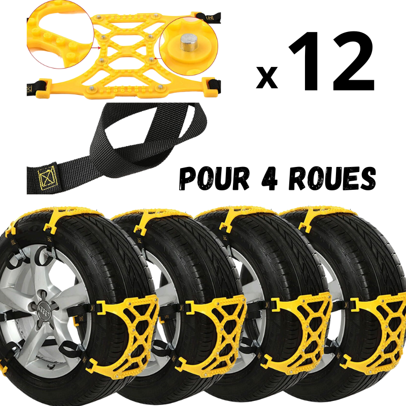 Chaînes antidérapantes pour pneus de Voiture