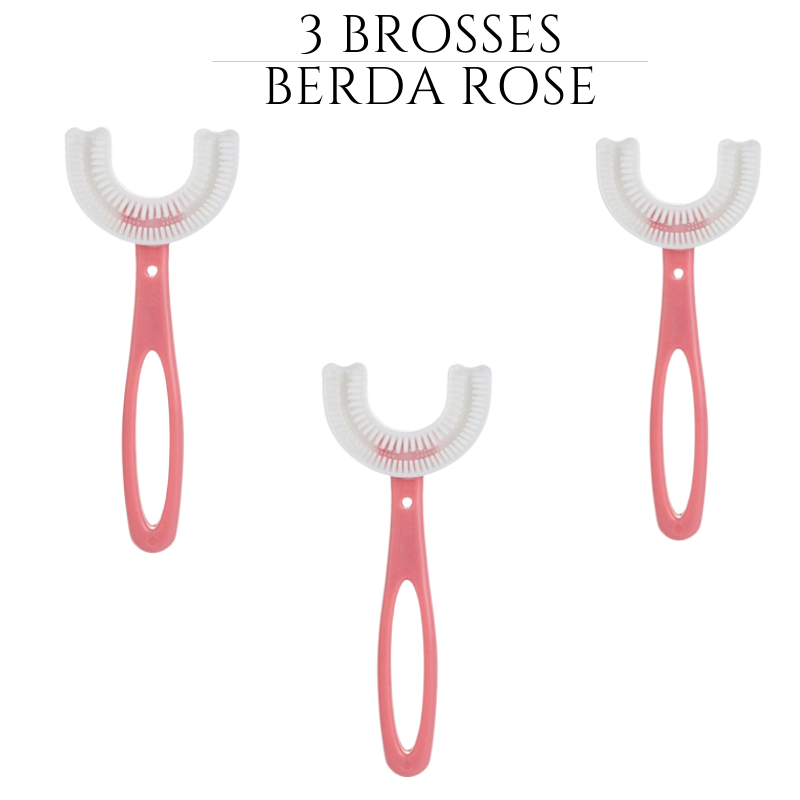 PACK DE 3 BROSSES À DENTS POUR ENFANTS - QUEBECOOL™