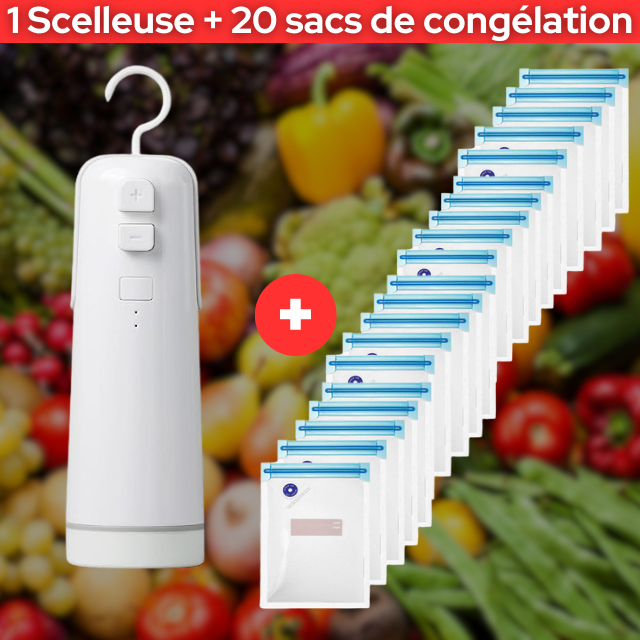 Scelleuse sous vide rechargeable