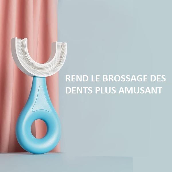 PACK DE 3 BROSSES À DENTS POUR ENFANTS - QUEBECOOL™