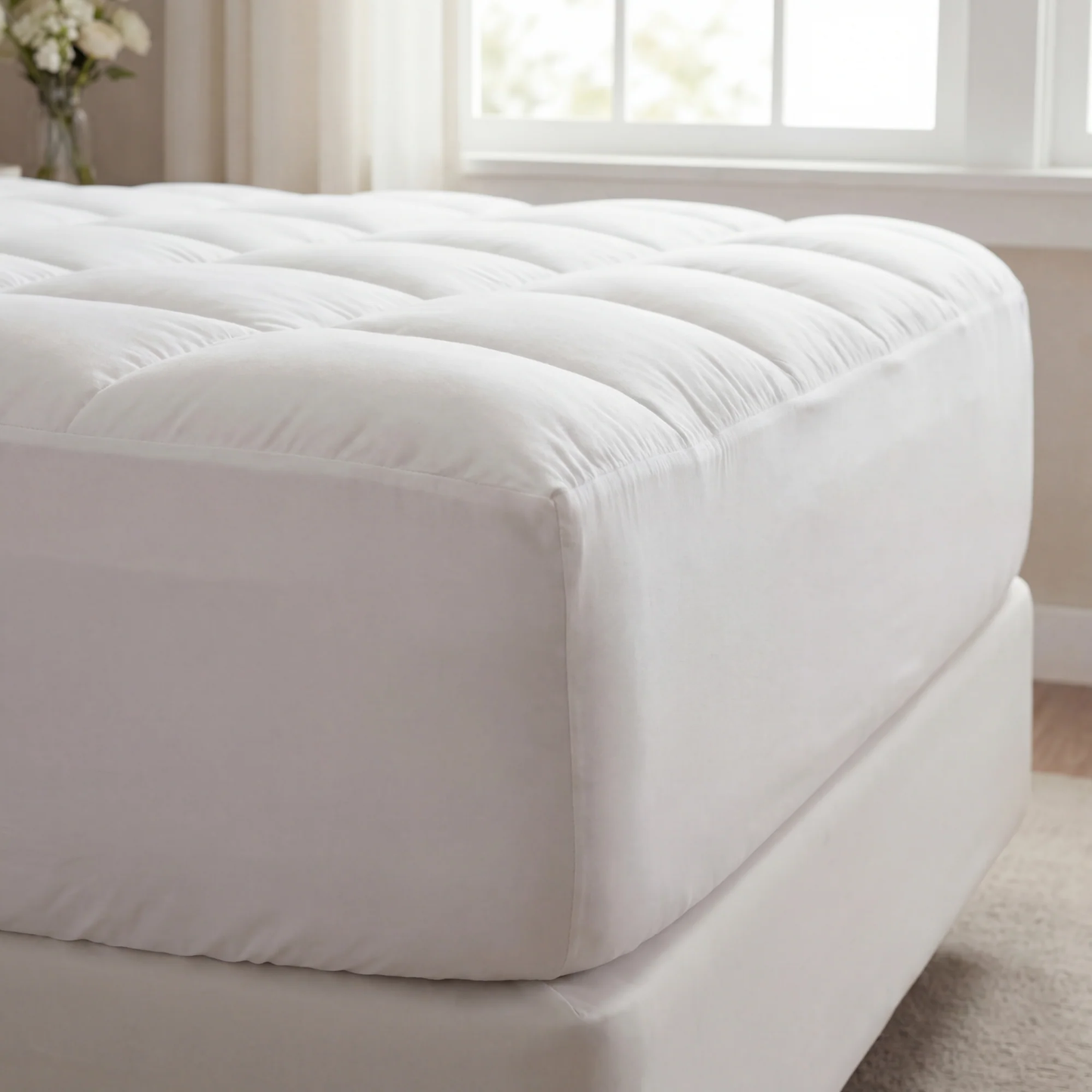 Surmatelas Québecool™ Resort Luxe — Confort Hôtel & Fraîcheur Toute la Nuit
