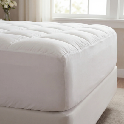 Surmatelas Québecool™ Resort Luxe — Confort Hôtel & Fraîcheur Toute la Nuit