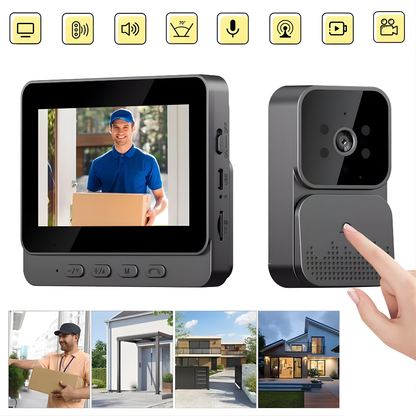 VigiDoor™ – Sonnette Vidéo de Surveillance Intelligente