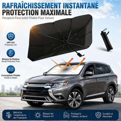 Parapluie Pare-Soleil BoréaShade™ – Protection UV 99 % pour Pare-Brise