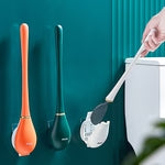 Brosse WC en  silicone élégante et hygiénique