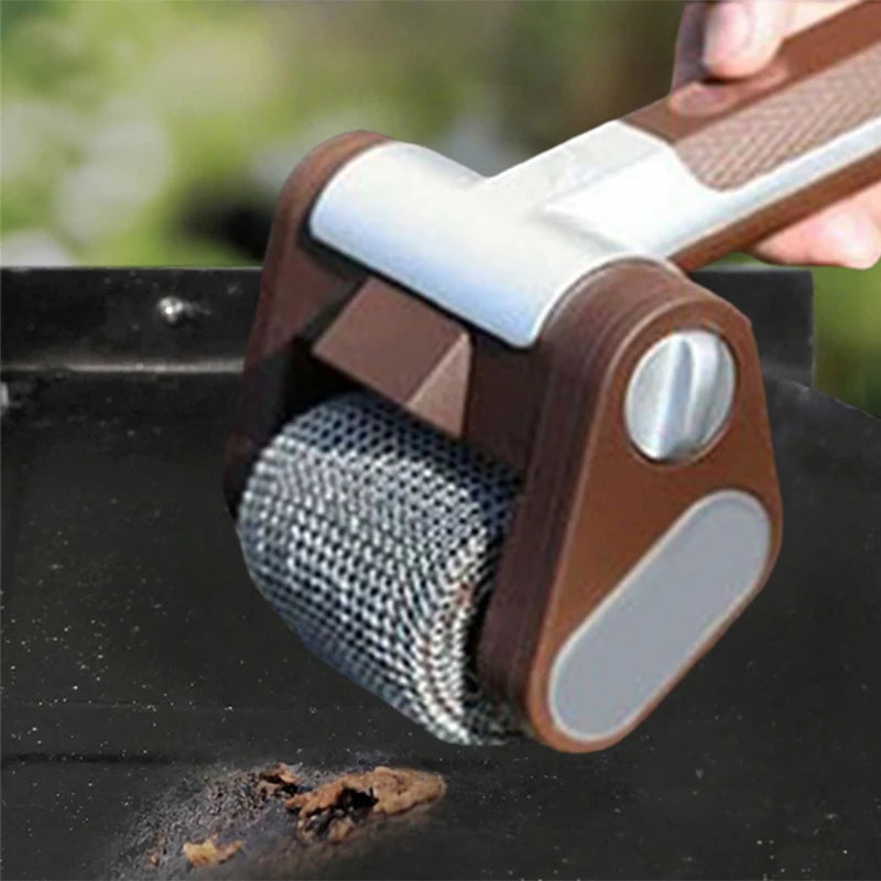 NettoyeurGrill™- Nettoyeur de Grille Électrique Sans Fil et Sans Poils