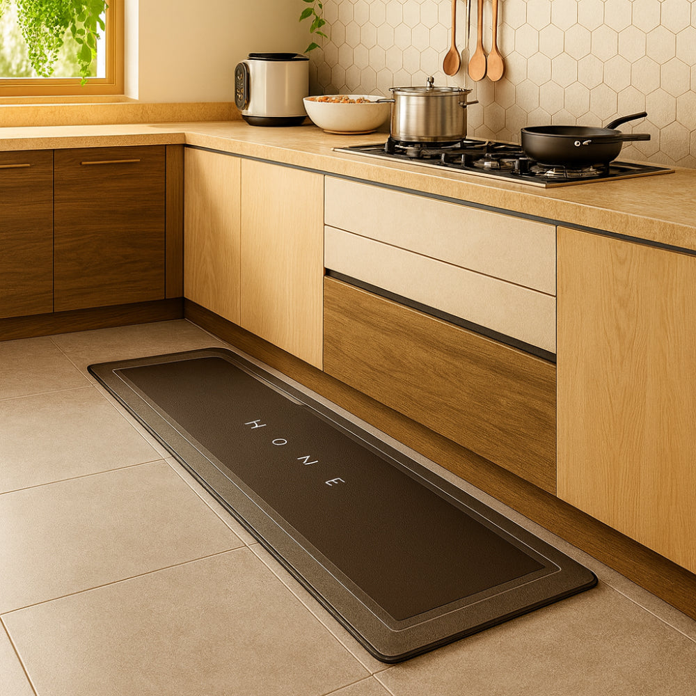 CleanStep™ – Tapis de Cuisine Antidérapant & Lavable